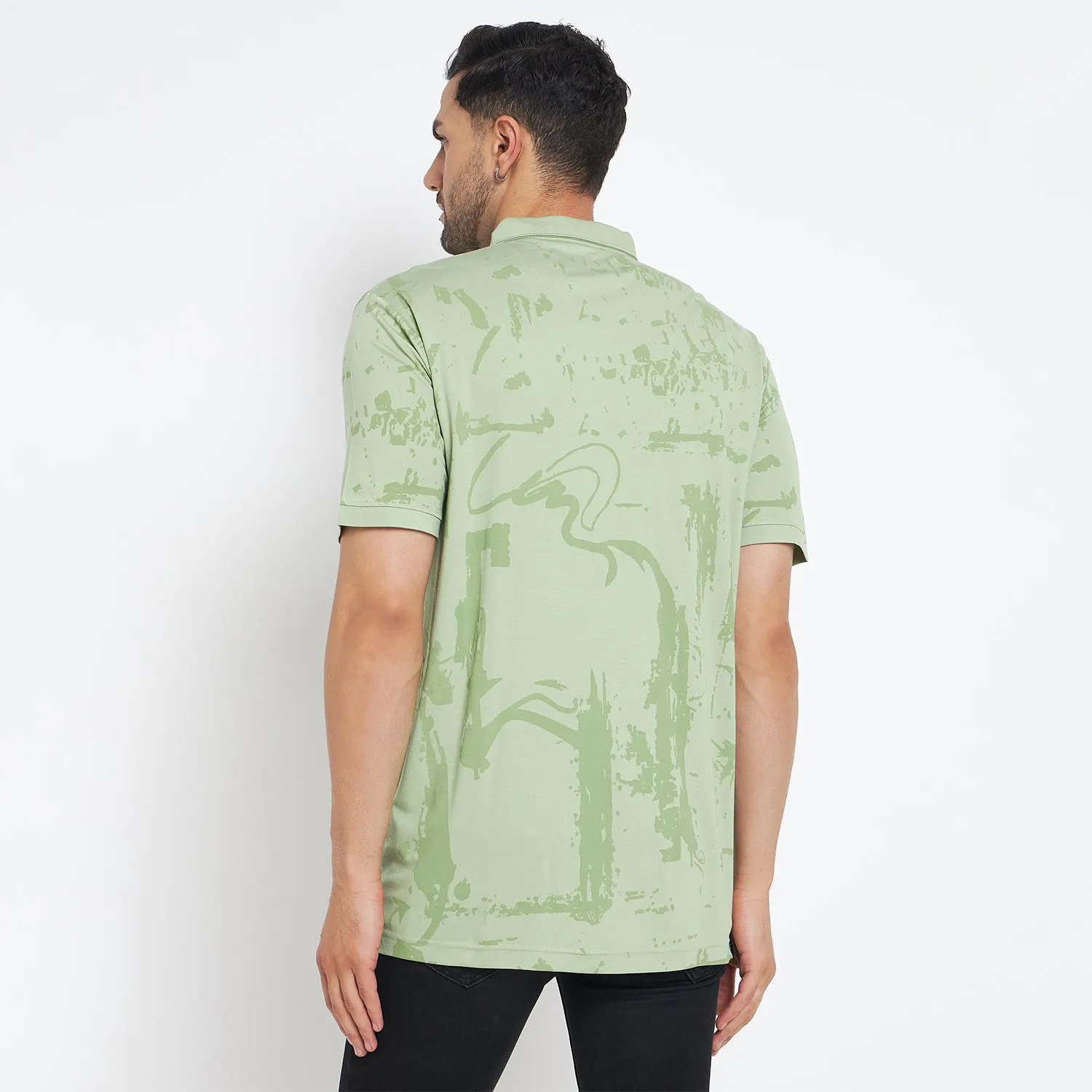 Duke Stardust Men Half Sleeve Cotton T-shirt (MLF7118)