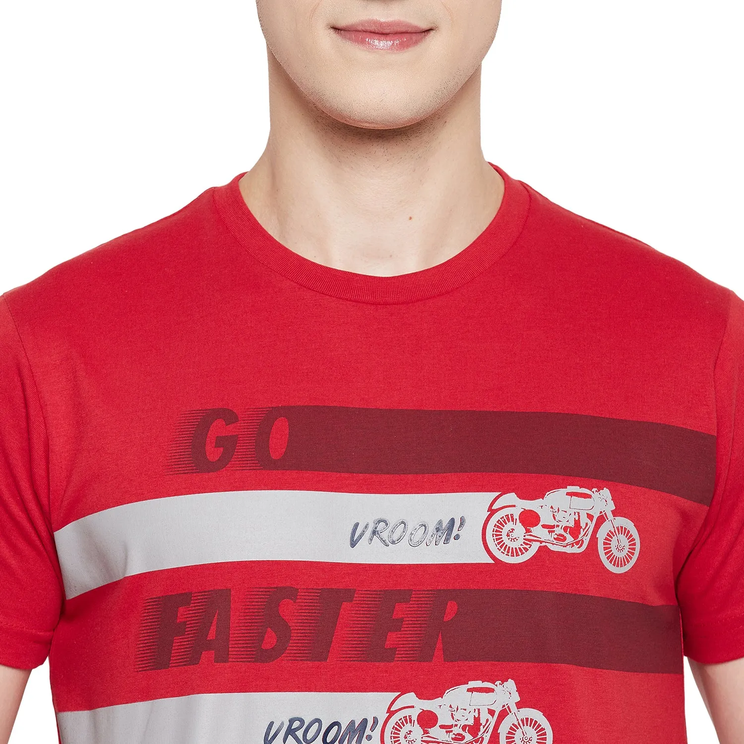 Duke Stardust Men Half Sleeve Cotton T-Shirt (MTLF334)