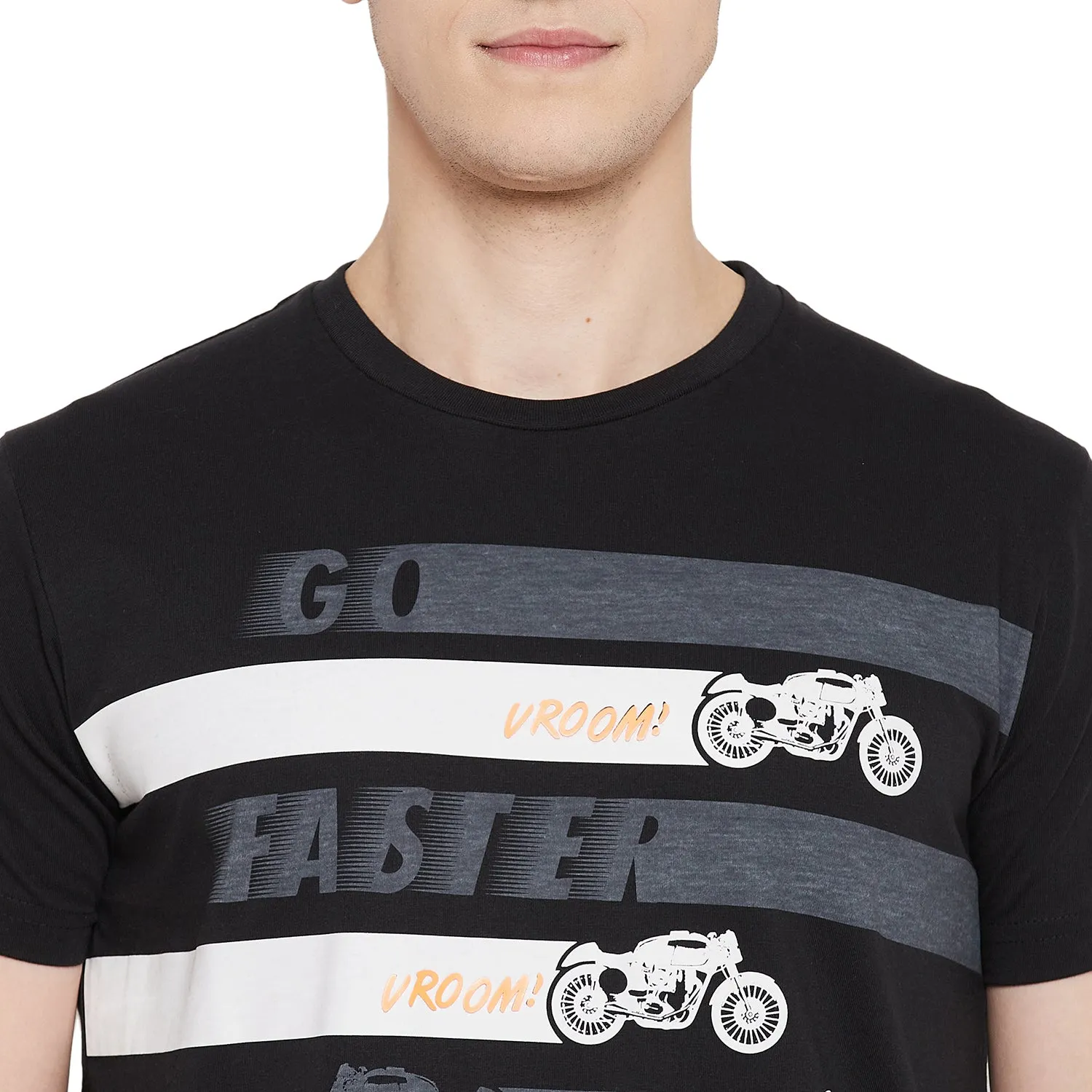 Duke Stardust Men Half Sleeve Cotton T-Shirt (MTLF334)
