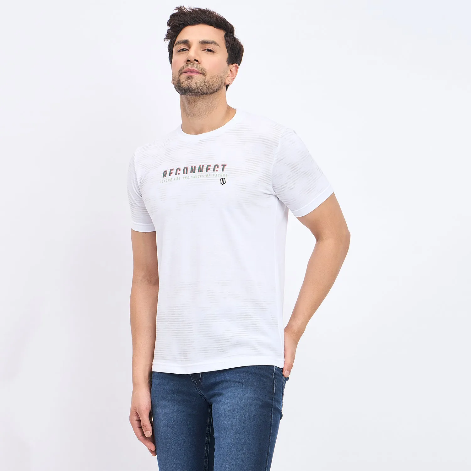 Duke Stardust Men Half Sleeve Cotton T-shirt (ONLF259)