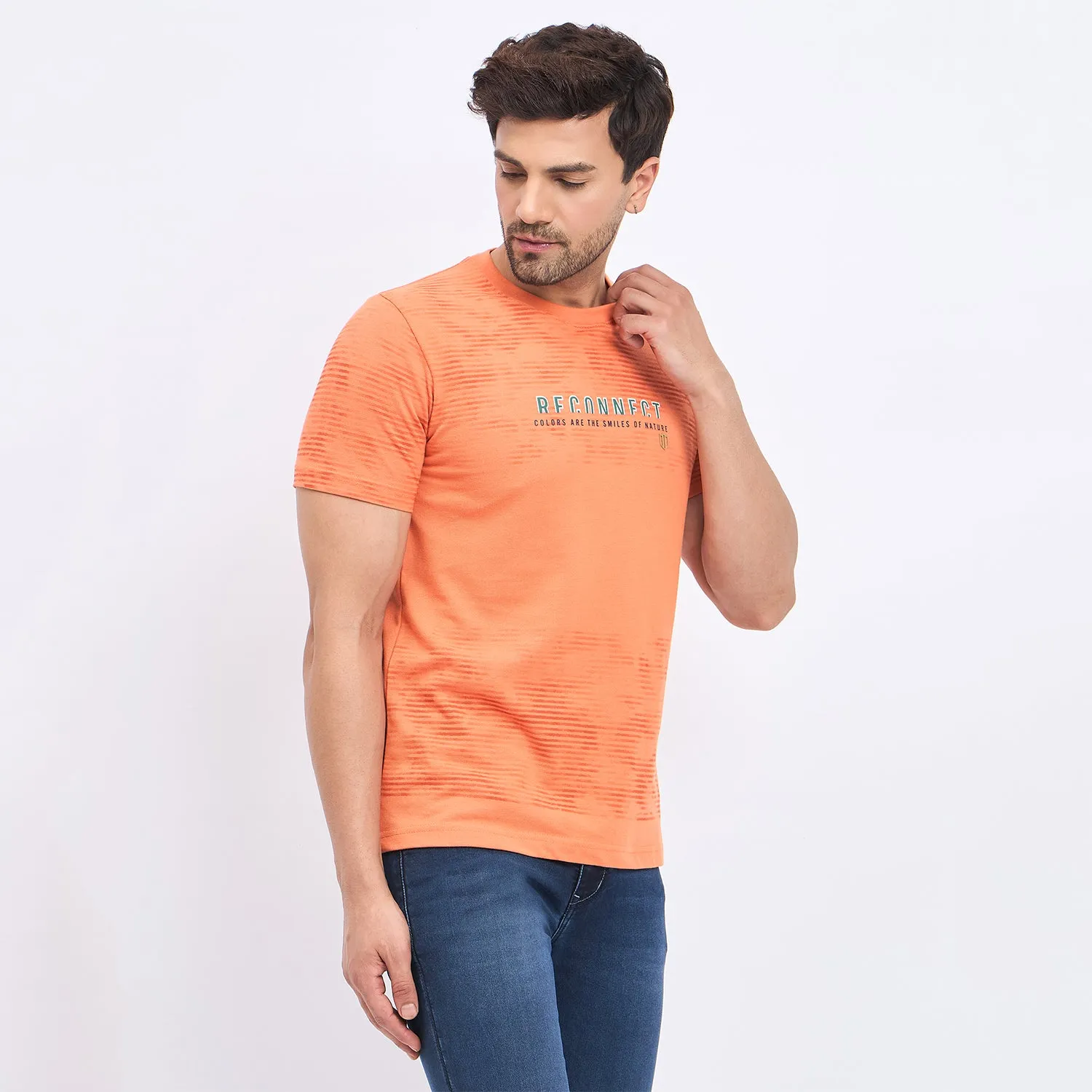 Duke Stardust Men Half Sleeve Cotton T-shirt (ONLF259)