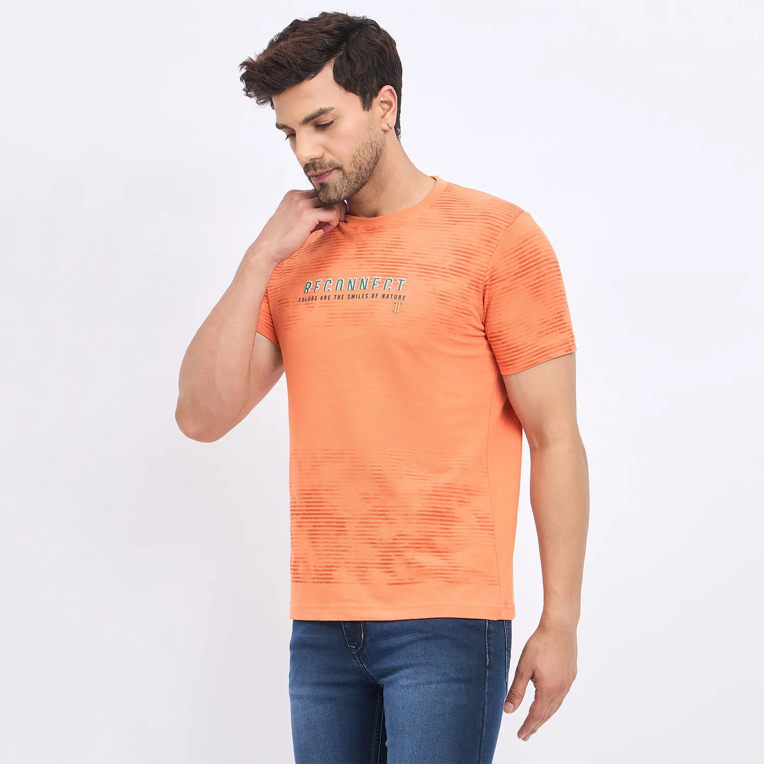 Duke Stardust Men Half Sleeve Cotton T-shirt (ONLF259)