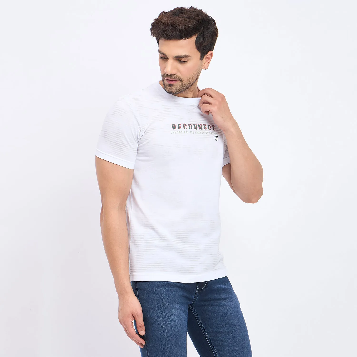 Duke Stardust Men Half Sleeve Cotton T-shirt (ONLF259)