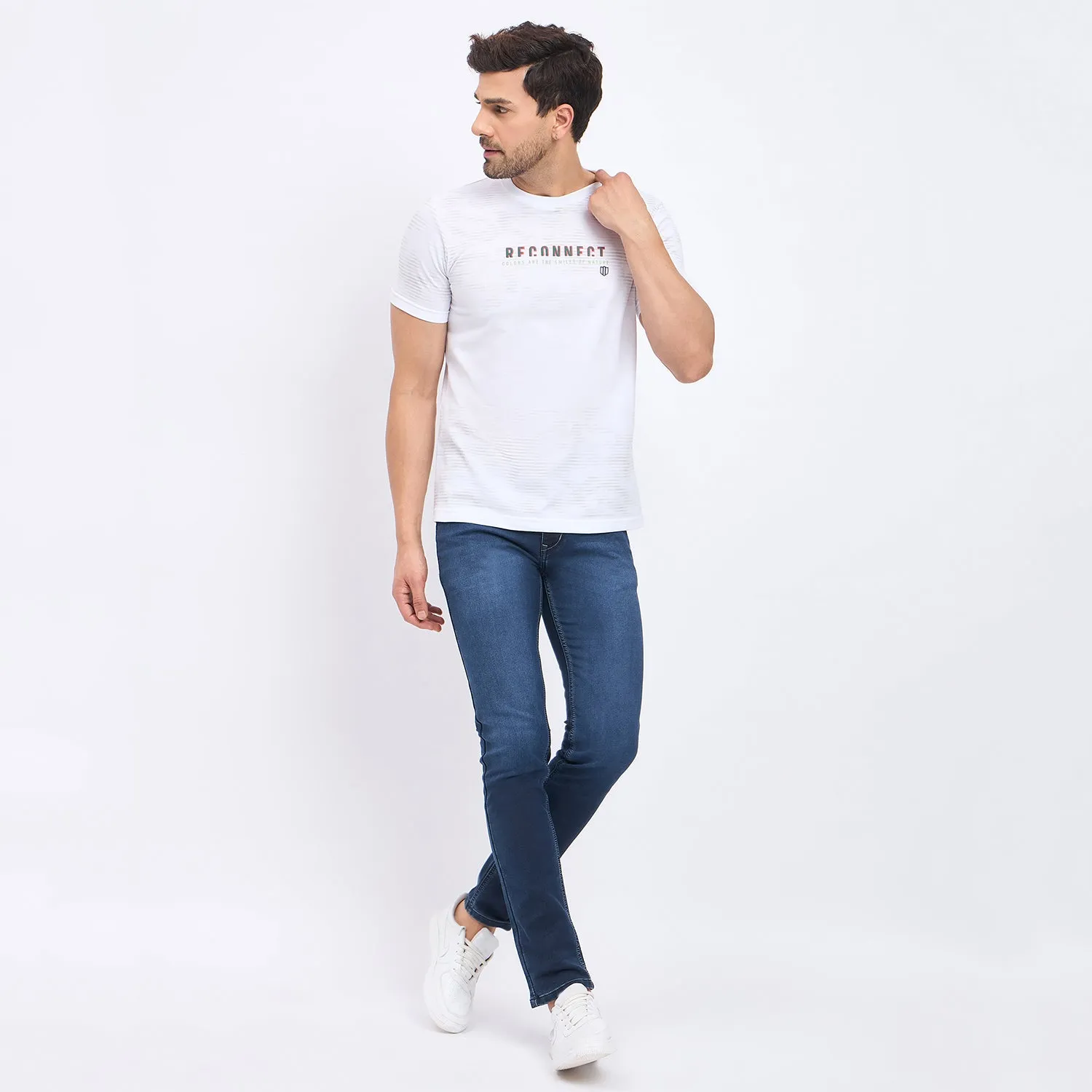 Duke Stardust Men Half Sleeve Cotton T-shirt (ONLF259)