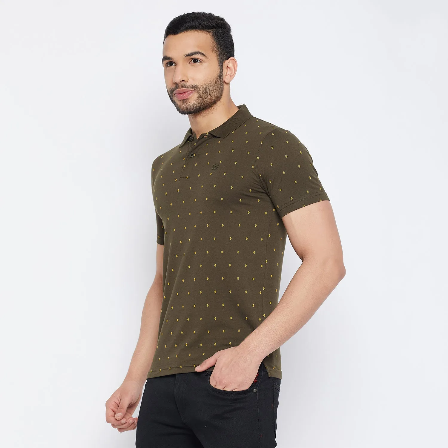 Duke Stardust Men Half Sleeve Cotton T-shirt (SD62)
