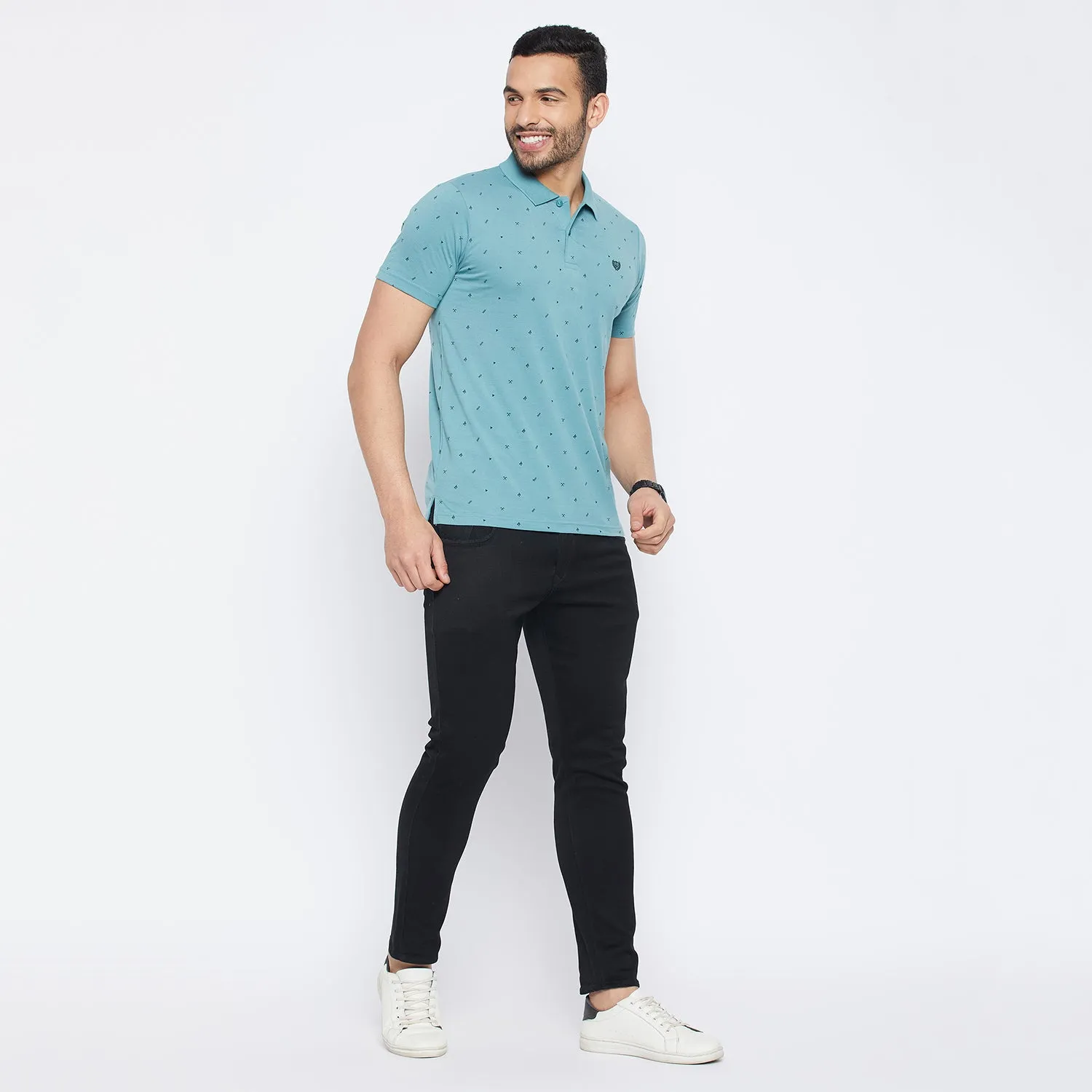 Duke Stardust Men Half Sleeve Cotton T-shirt (SD62)