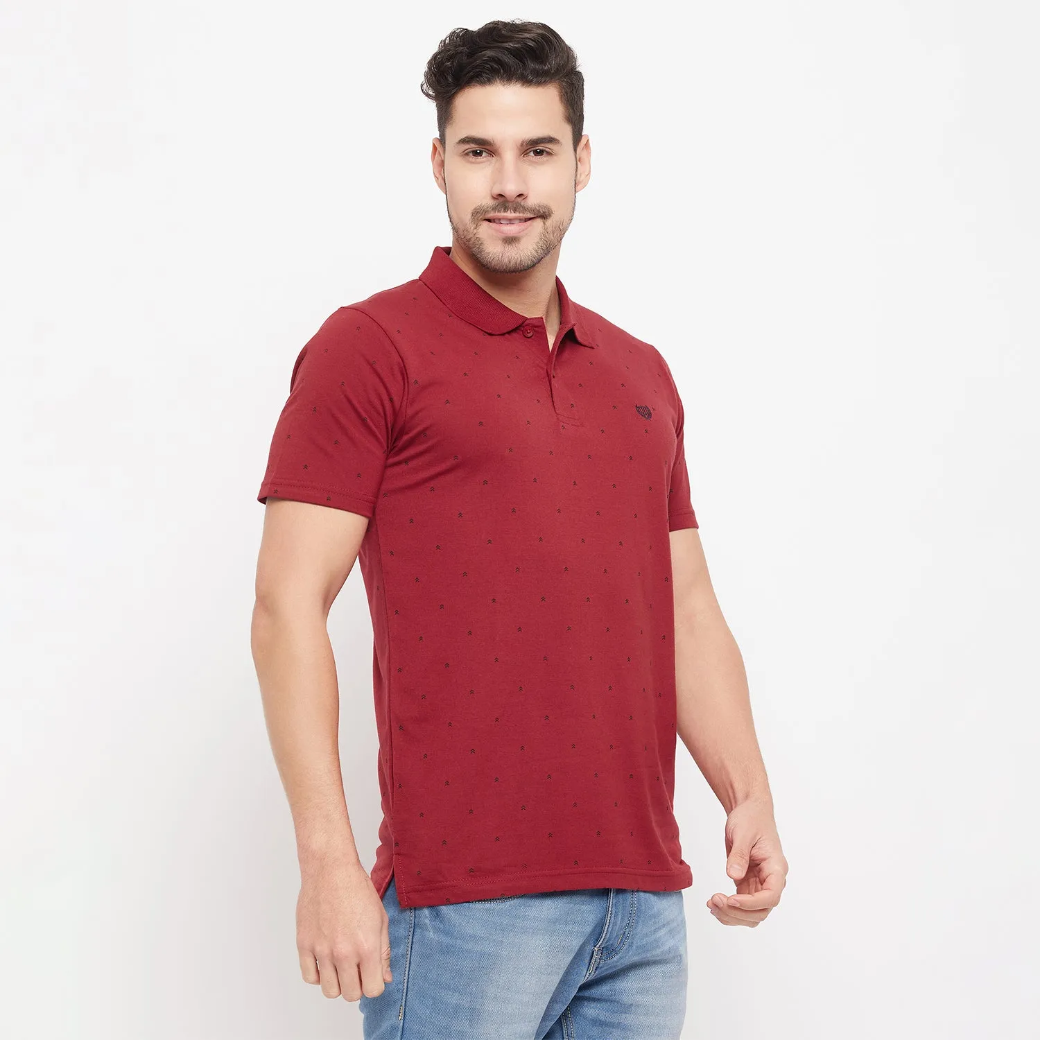 Duke Stardust Men Half Sleeve Cotton T-shirt (SD62)