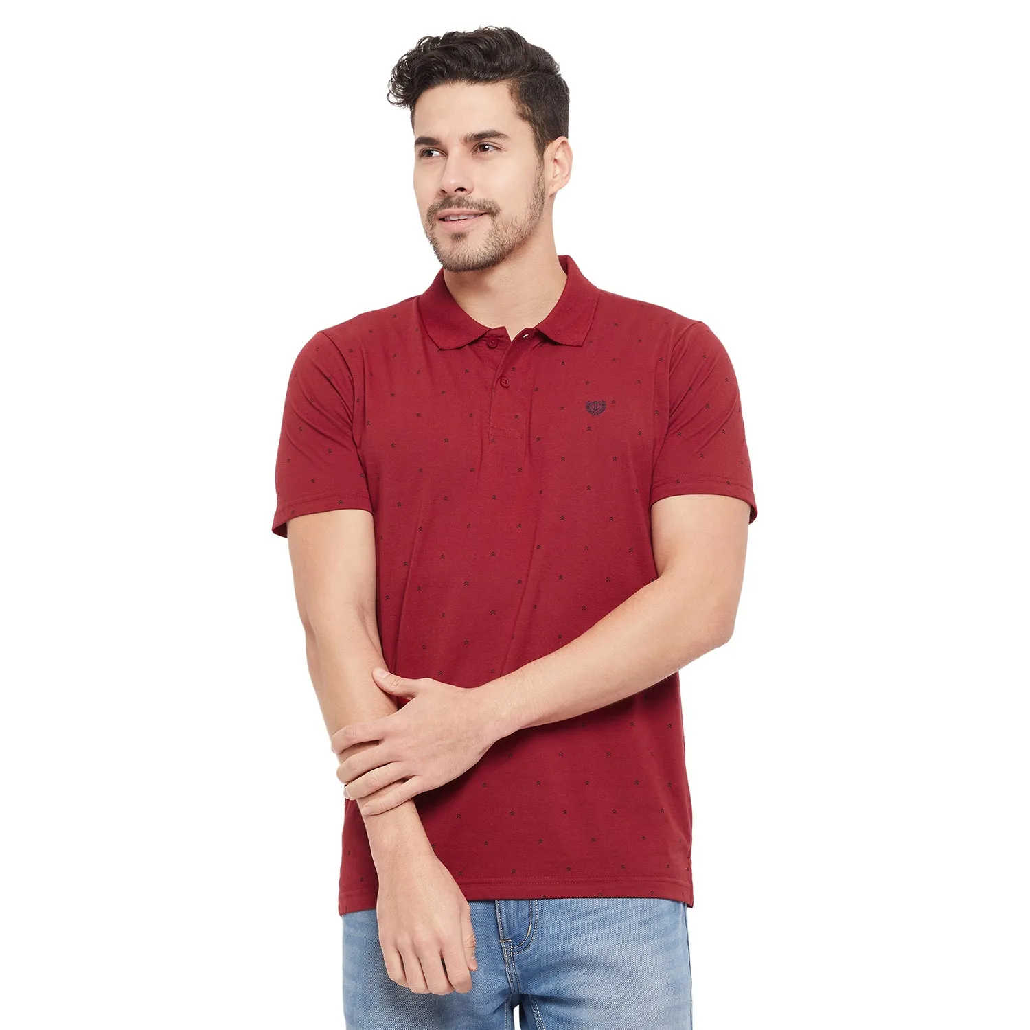 Duke Stardust Men Half Sleeve Cotton T-shirt (SD62)