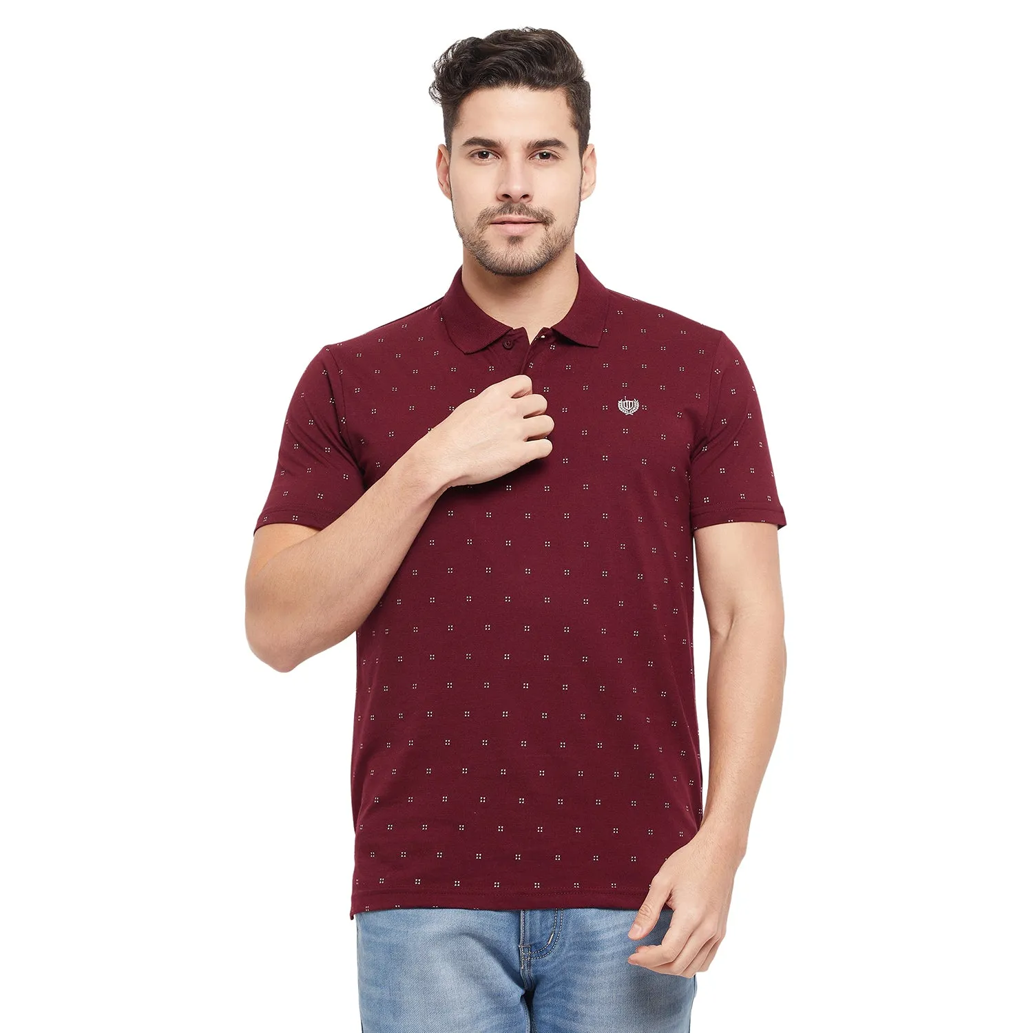 Duke Stardust Men Half Sleeve Cotton T-shirt (SD62)