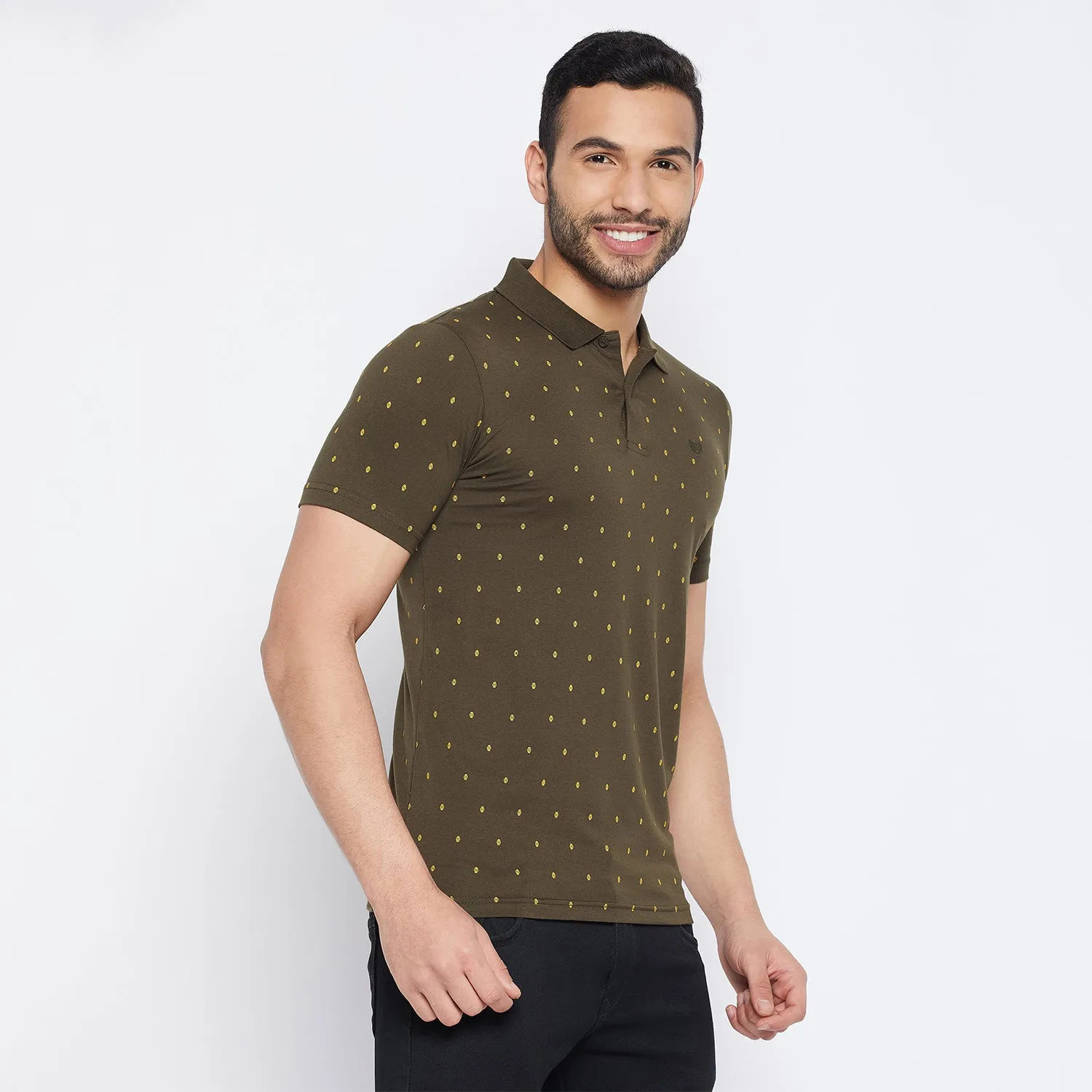 Duke Stardust Men Half Sleeve Cotton T-shirt (SD62)
