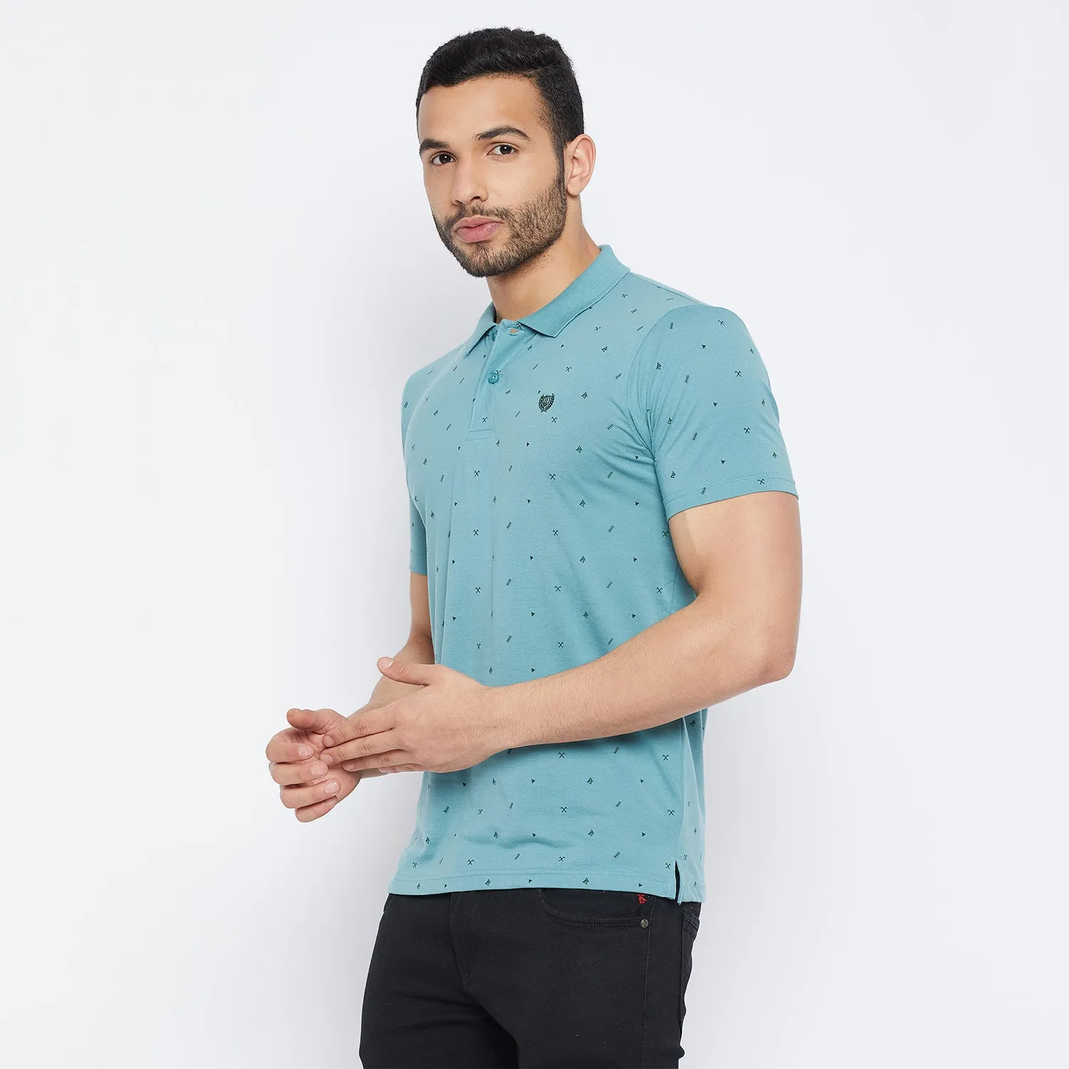 Duke Stardust Men Half Sleeve Cotton T-shirt (SD62)