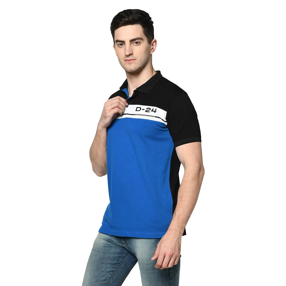 Duke Stardust Men Half Sleeve Cotton Tshirt (LQSP0608)