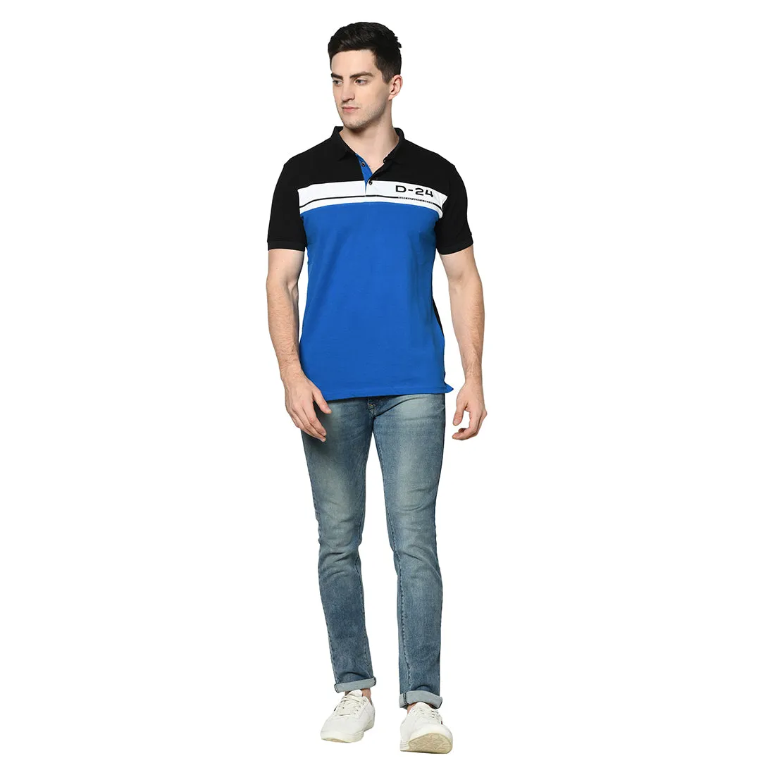 Duke Stardust Men Half Sleeve Cotton Tshirt (LQSP0608)