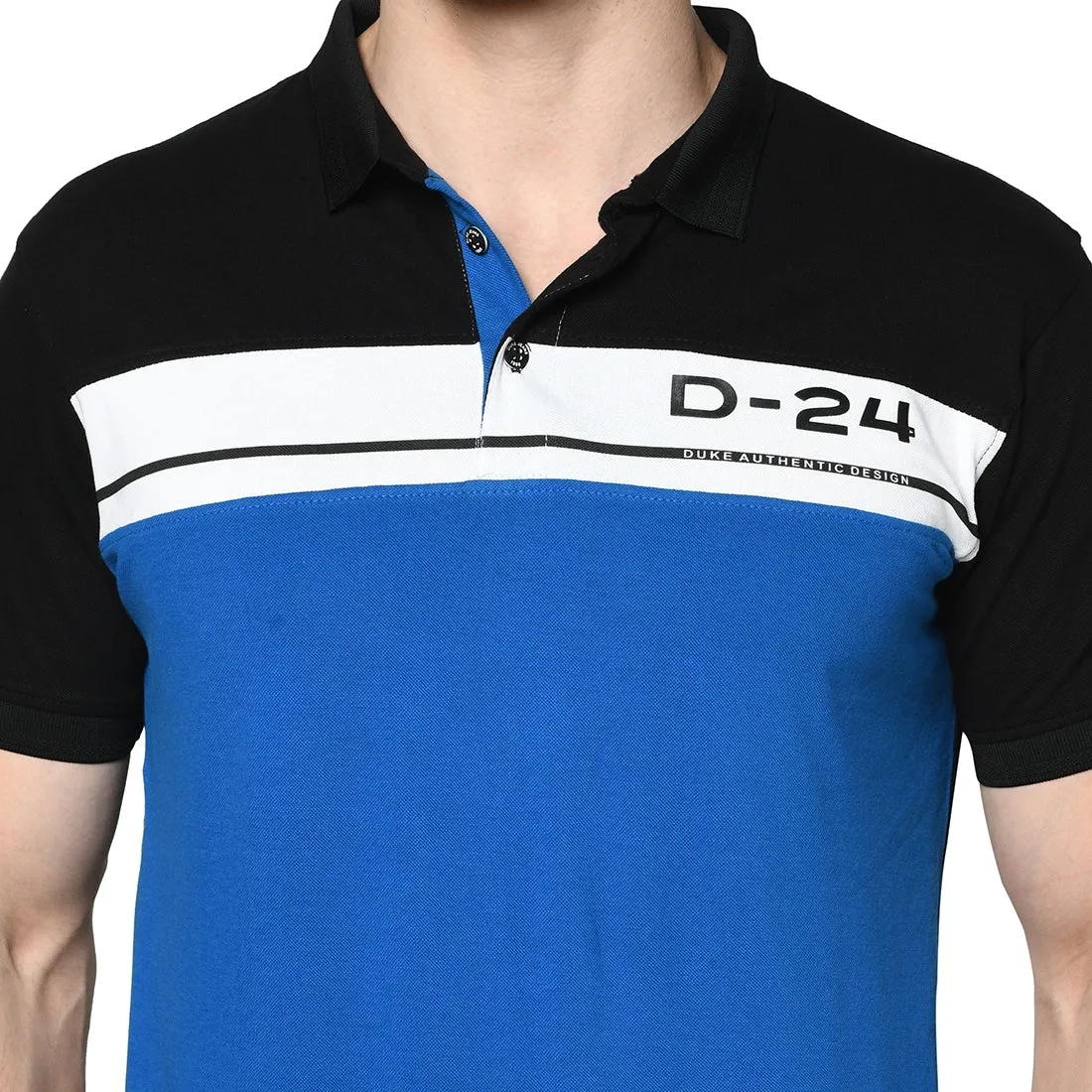 Duke Stardust Men Half Sleeve Cotton Tshirt (LQSP0608)