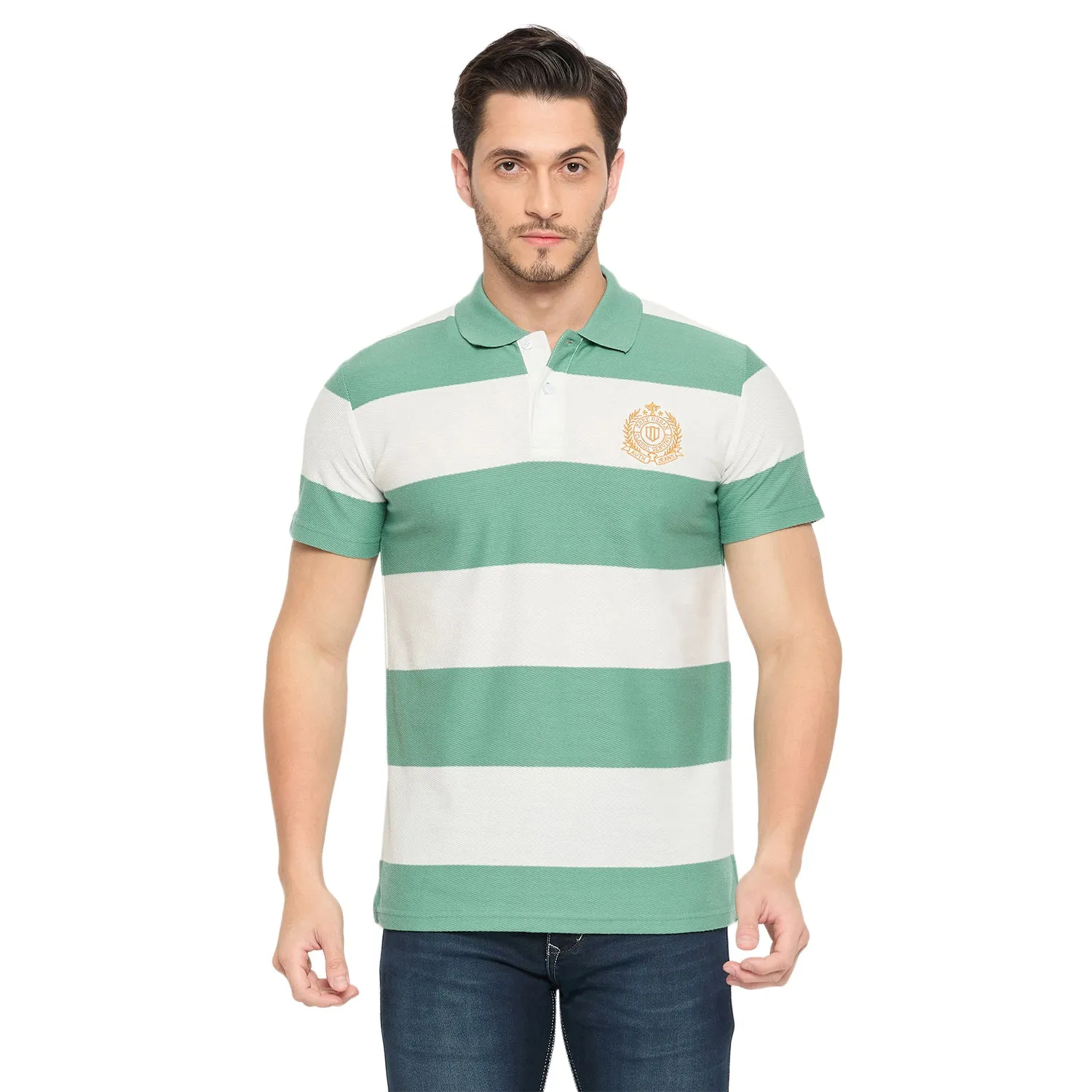 Duke Strardust Men Half Sleeve Cotton T-shirt (LF7198S)