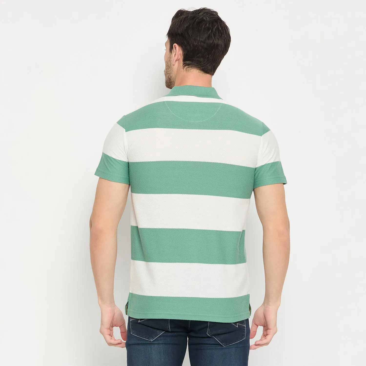 Duke Strardust Men Half Sleeve Cotton T-shirt (LF7198S)
