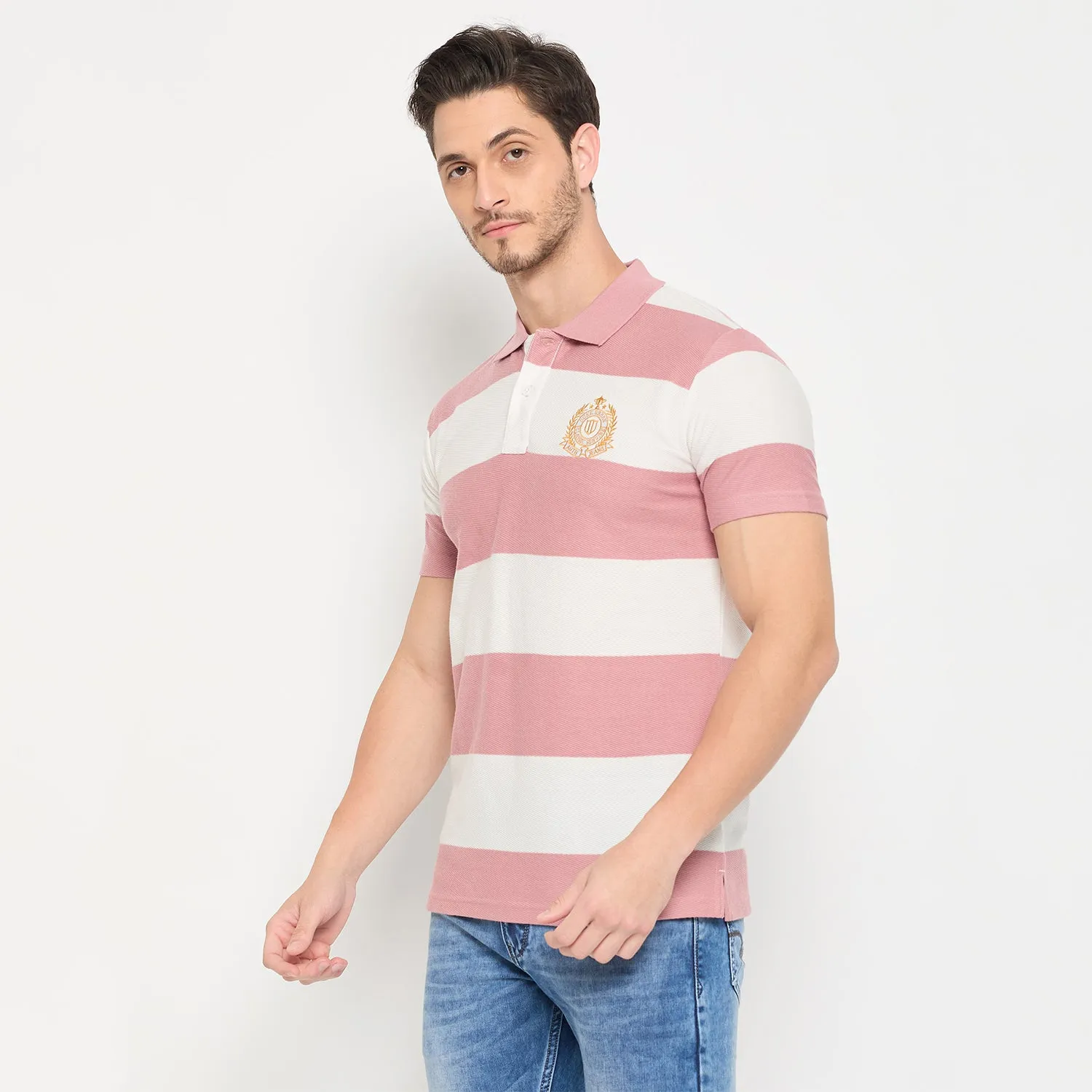 Duke Strardust Men Half Sleeve Cotton T-shirt (LF7198S)