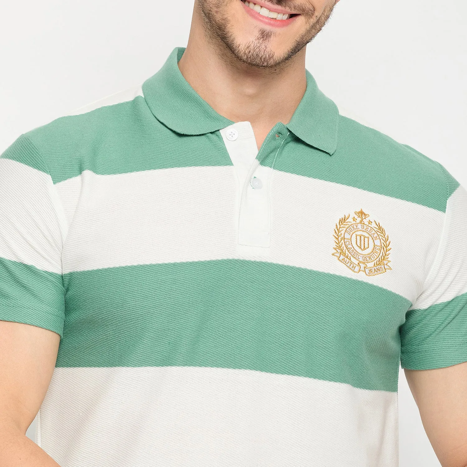 Duke Strardust Men Half Sleeve Cotton T-shirt (LF7198S)