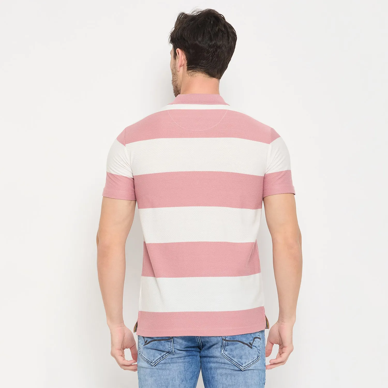 Duke Strardust Men Half Sleeve Cotton T-shirt (LF7198S)