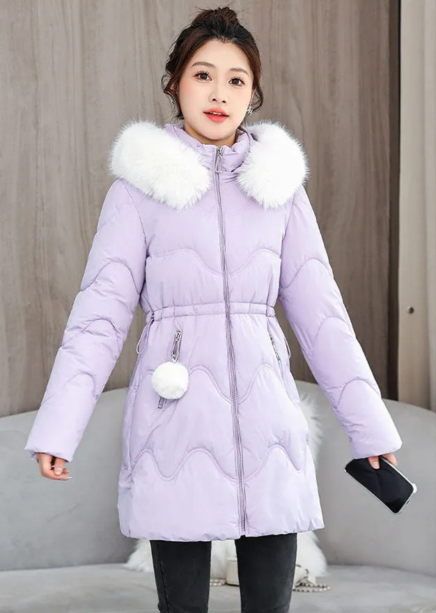 Easy-to-Clean Quilted Puffer Jacket with Relaxed-Fit Design for Women