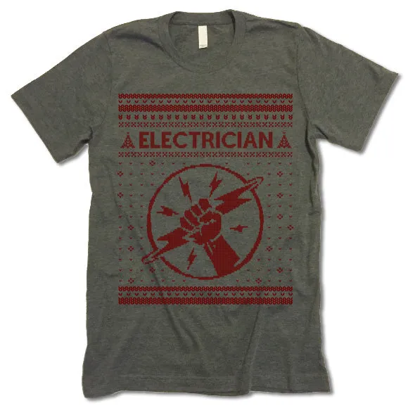 Electrician Christmas T Shirt