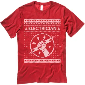 Electrician Christmas T Shirt