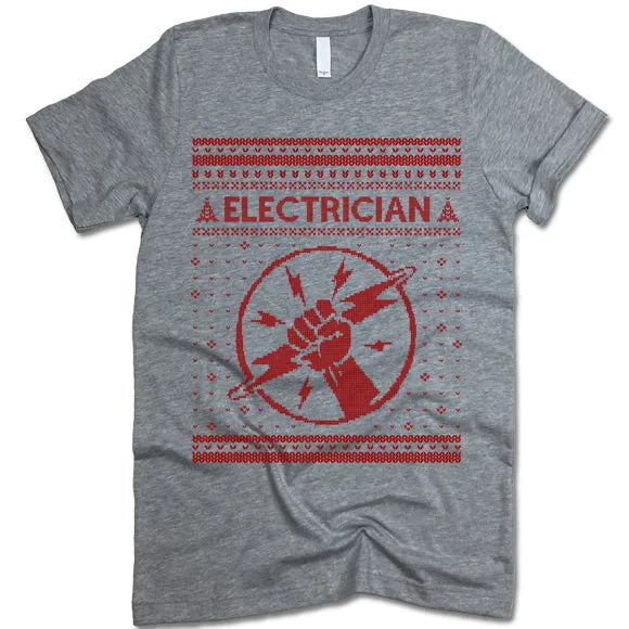 Electrician Christmas T Shirt