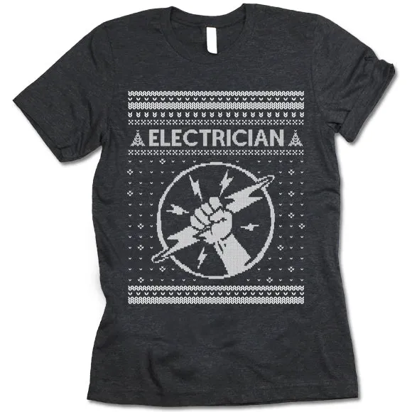 Electrician Christmas T Shirt