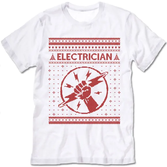 Electrician Christmas T Shirt
