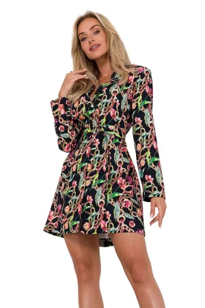 Elegant Collared Midi Dress
