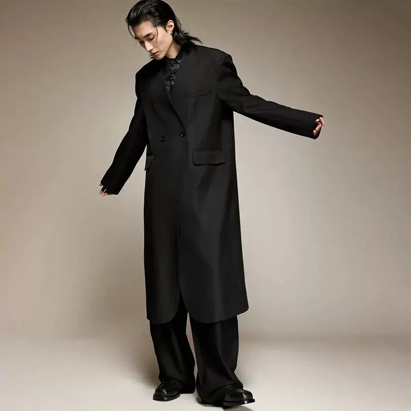 Elegant Double-Breasted Coat
