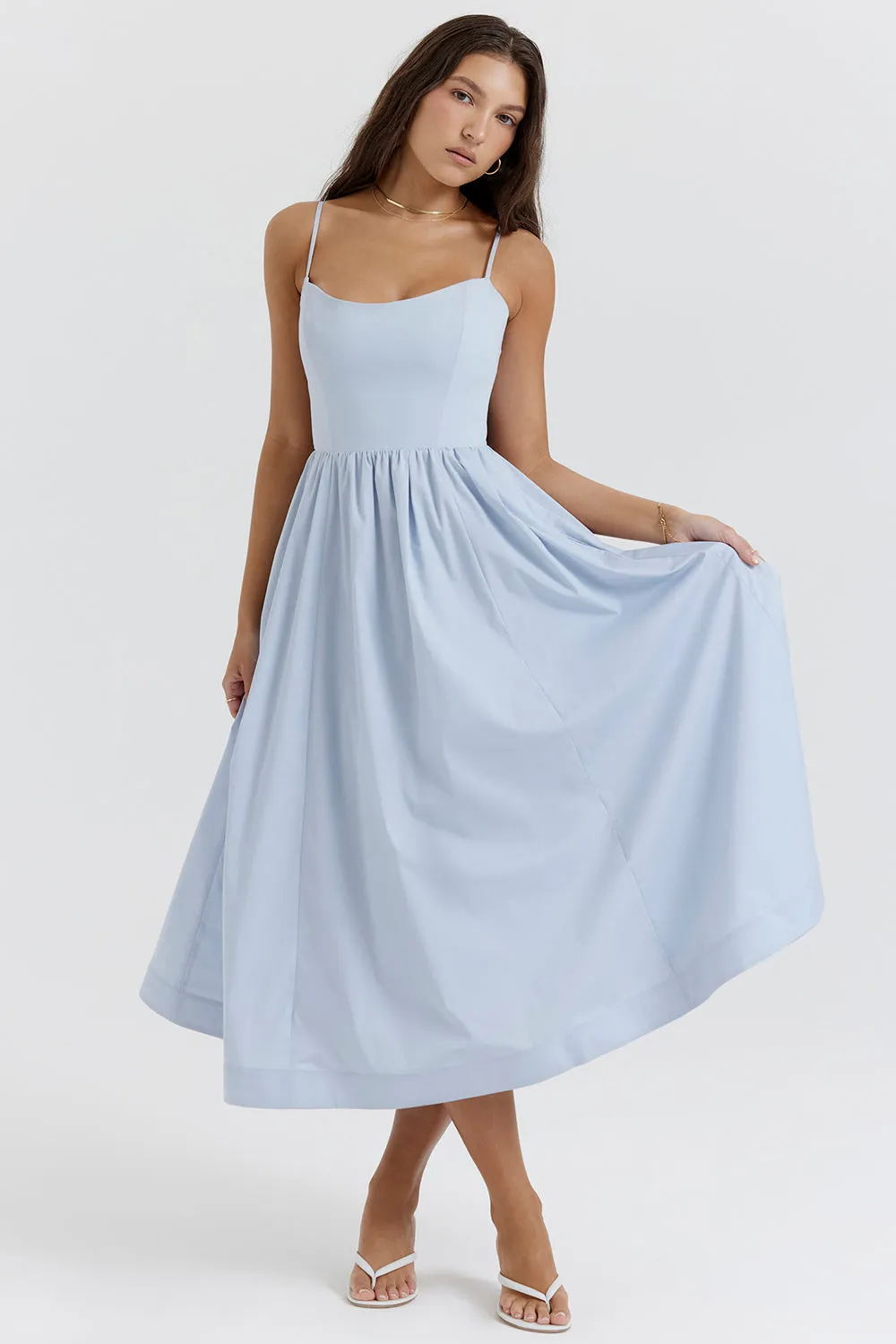 Eliana | Modern Elegant Midi Dress