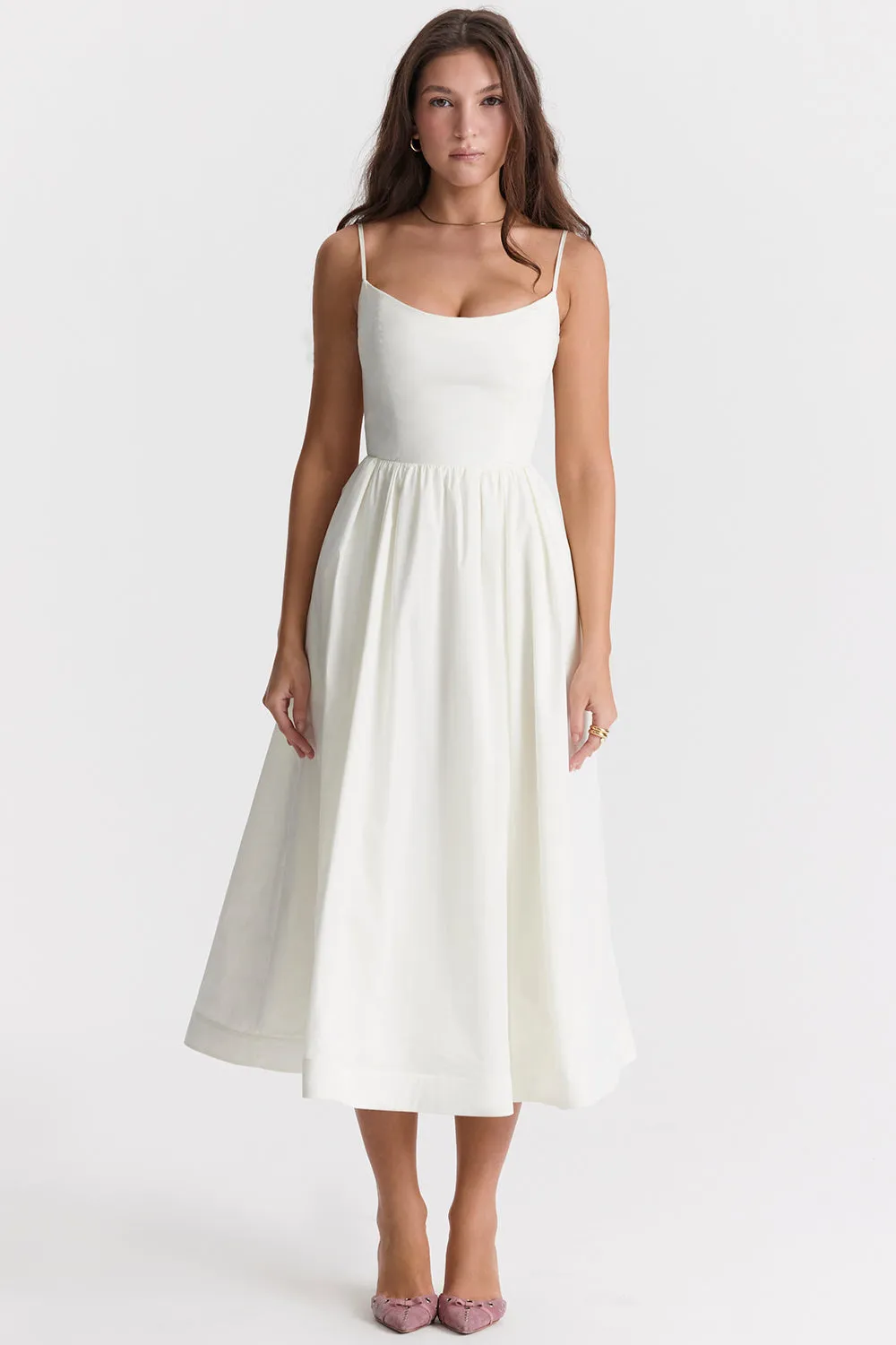 Eliana | Modern Elegant Midi Dress