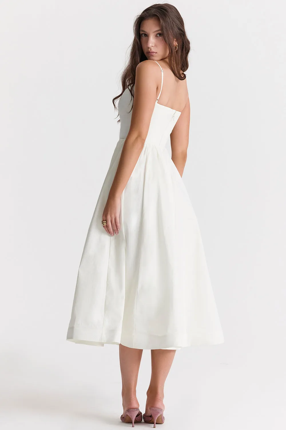 Eliana | Modern Elegant Midi Dress