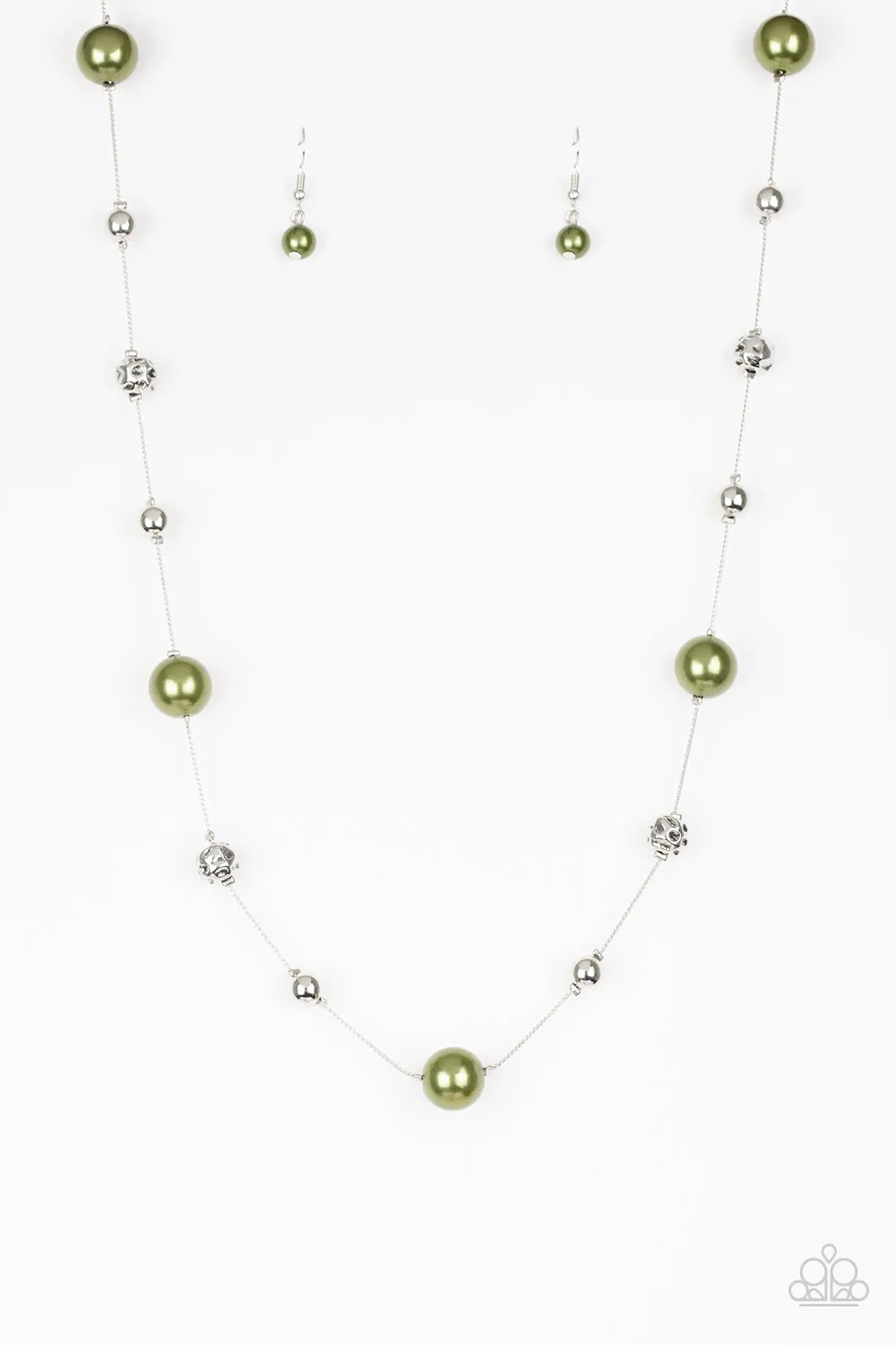 Eloquently Eloquent - Green Necklace