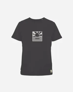 ELSK® CUBE21 BRUSHED T-SHIRT - DUSTY BLACK
