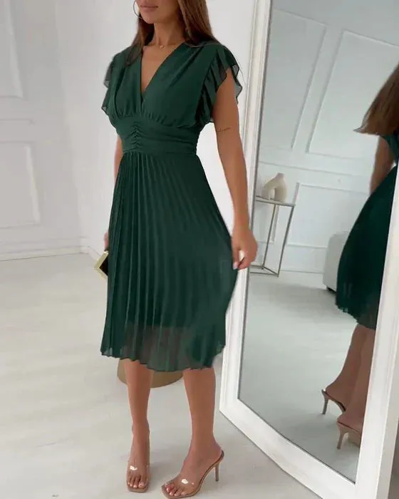 Emma® | Elegant Pleated Dress