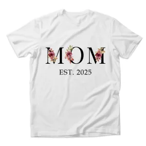 Endanzoo Organic Women Short Sleeve T-shirt for Mom - Classic - Est 2025