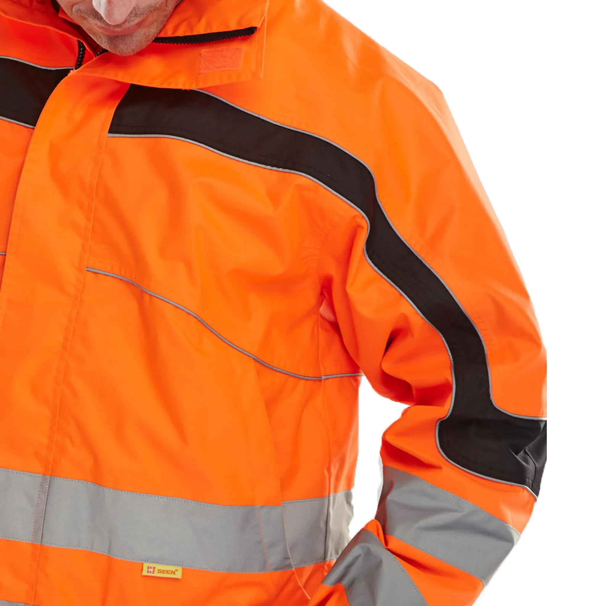 Eton Hi-vis Breathable Jacket - Jacket Orange