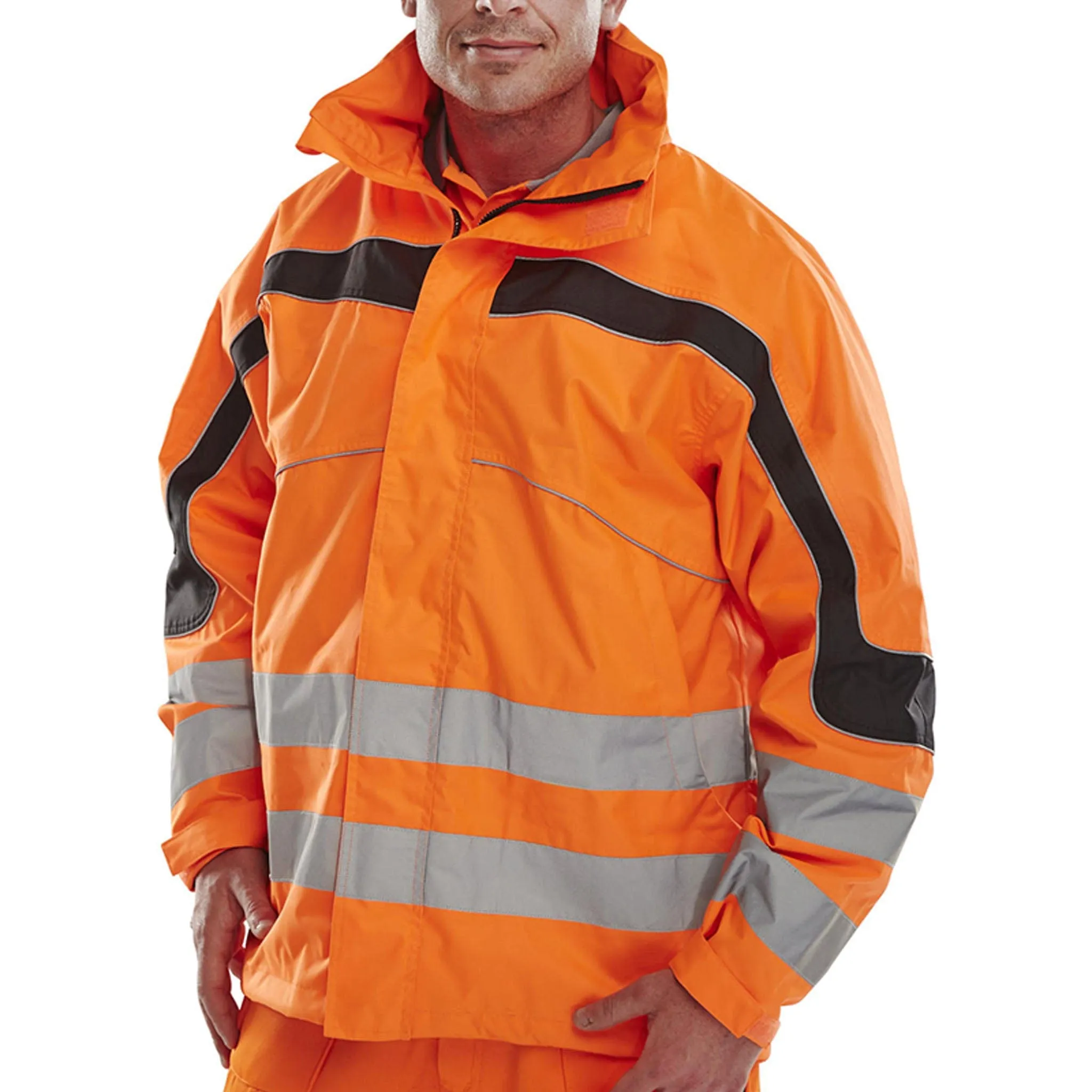 Eton Hi-vis Breathable Jacket - Jacket Orange