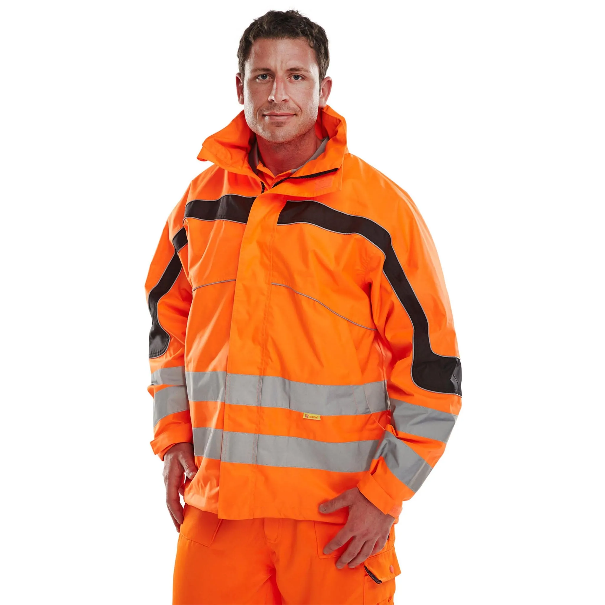 Eton Hi-vis Breathable Jacket - Jacket Orange