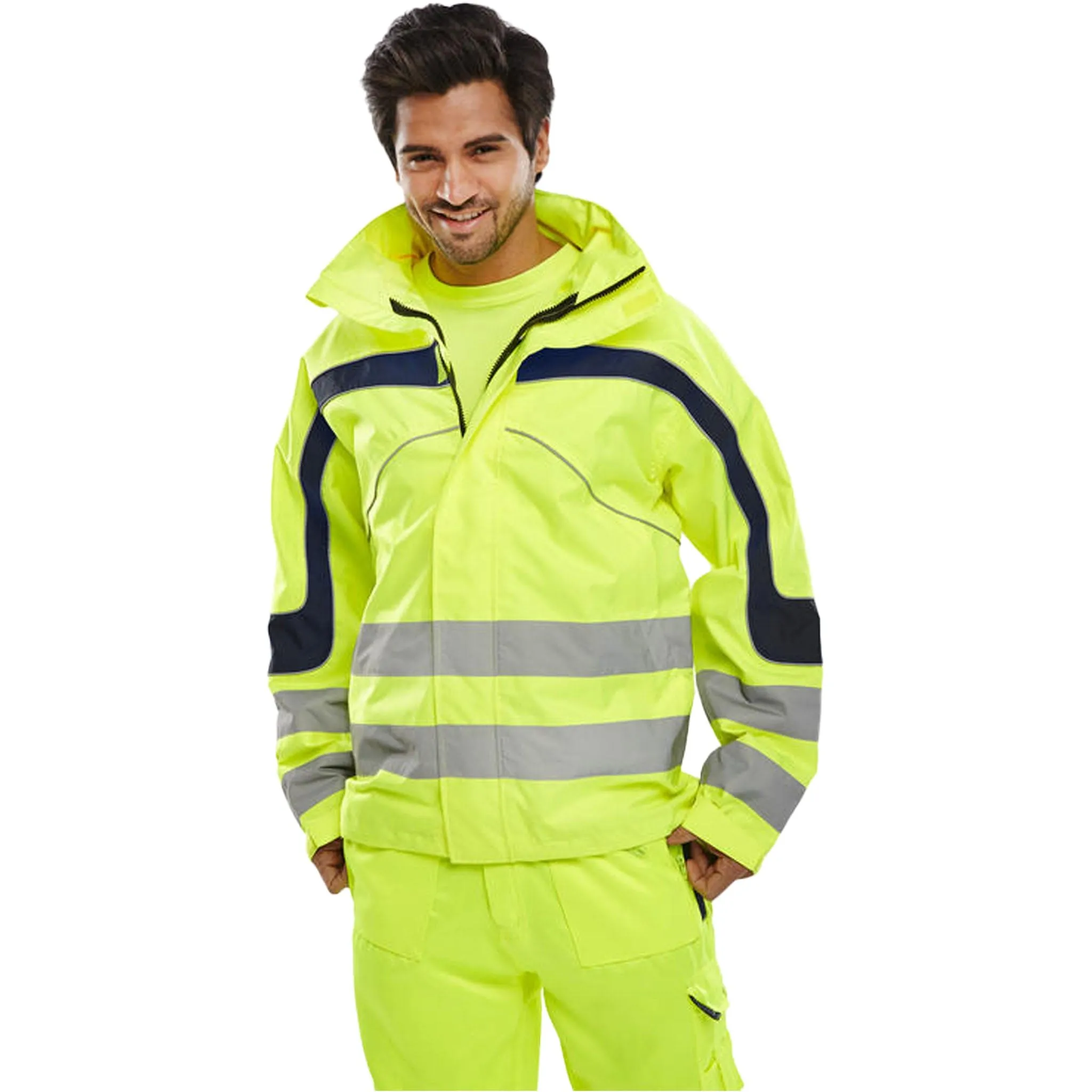 Eton Hi-vis Breathable Jacket - Saturn Yellow