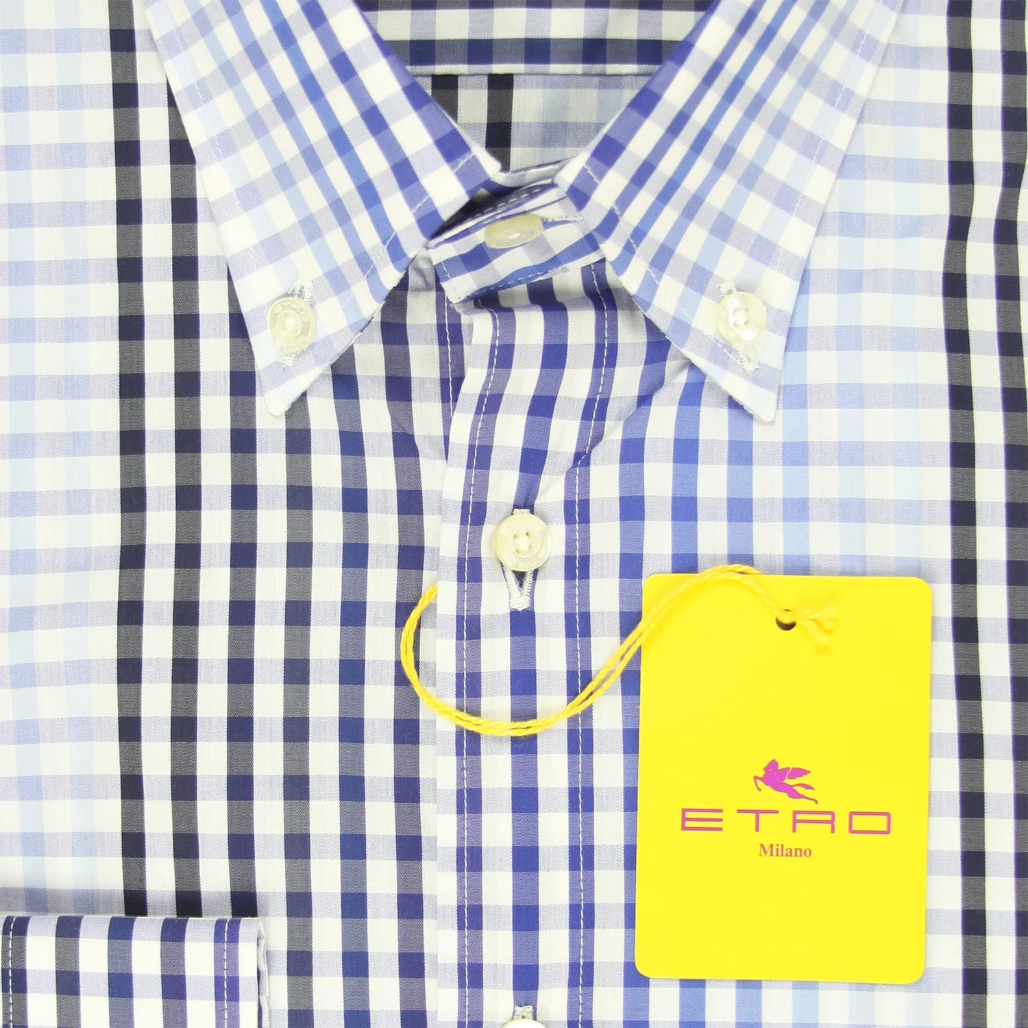 Etro Blue Shirt - Extra Slim