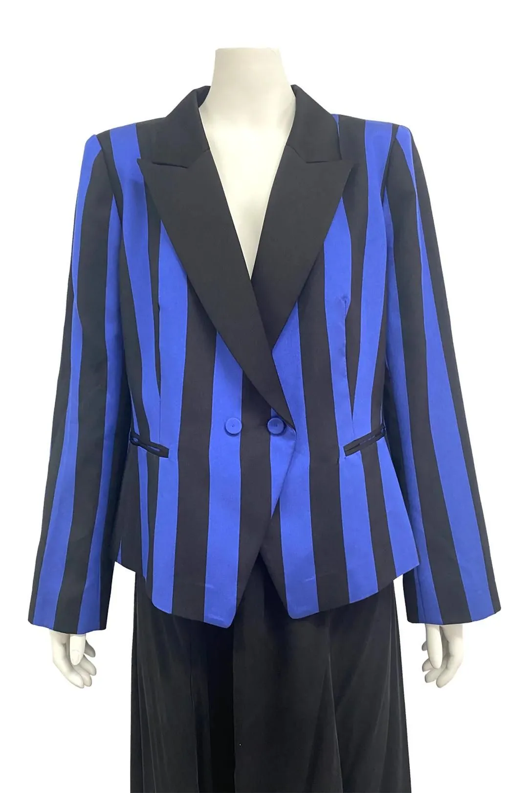 Evening Striped Tailored Jacket
