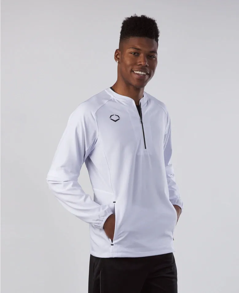 Evoshield Adult Long Sleeve Baseball BP Cage Jacket - Charcoal