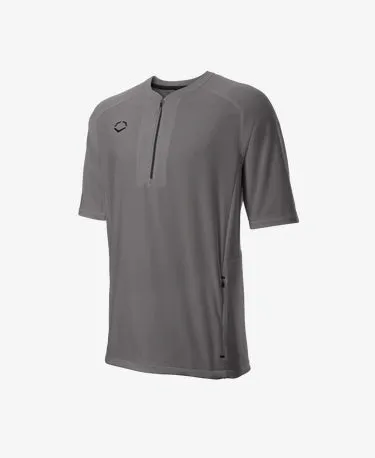 Evoshield Adult Long Sleeve Baseball BP Cage Jacket - Charcoal