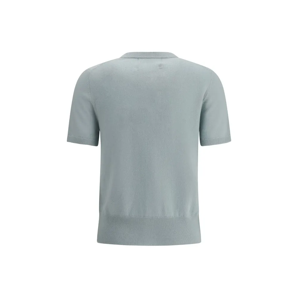 Extreme Cashmere Short-sleeve Cardigan
