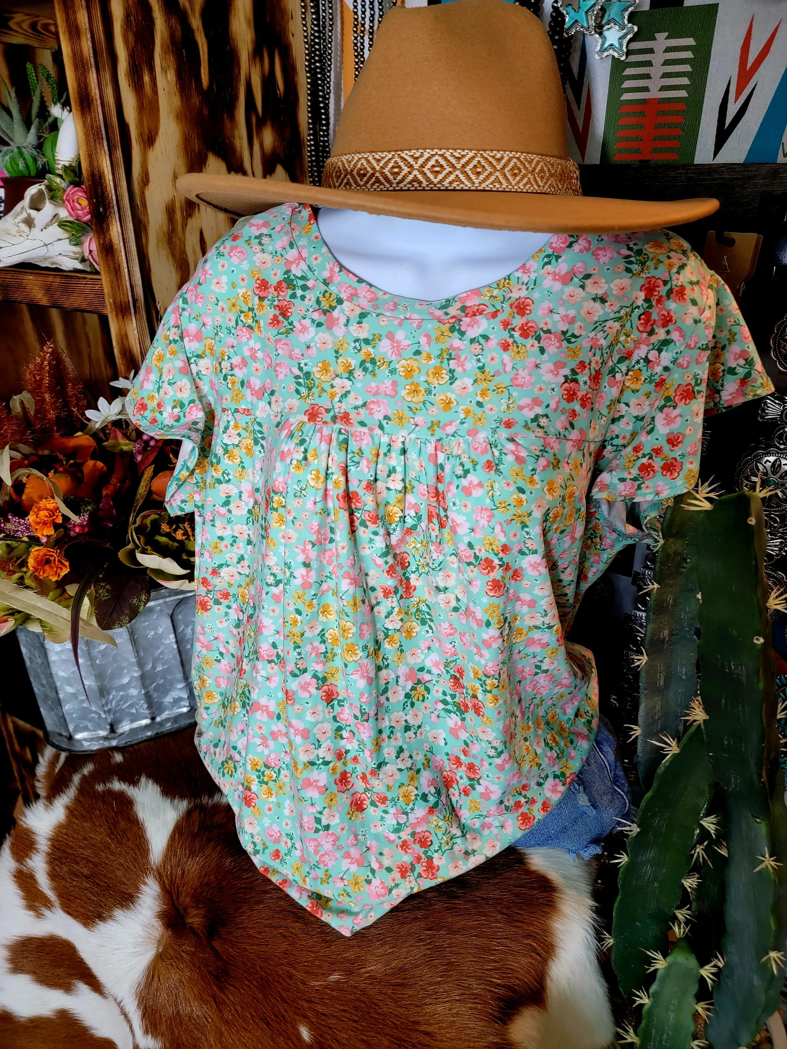 Fall Flower Top
