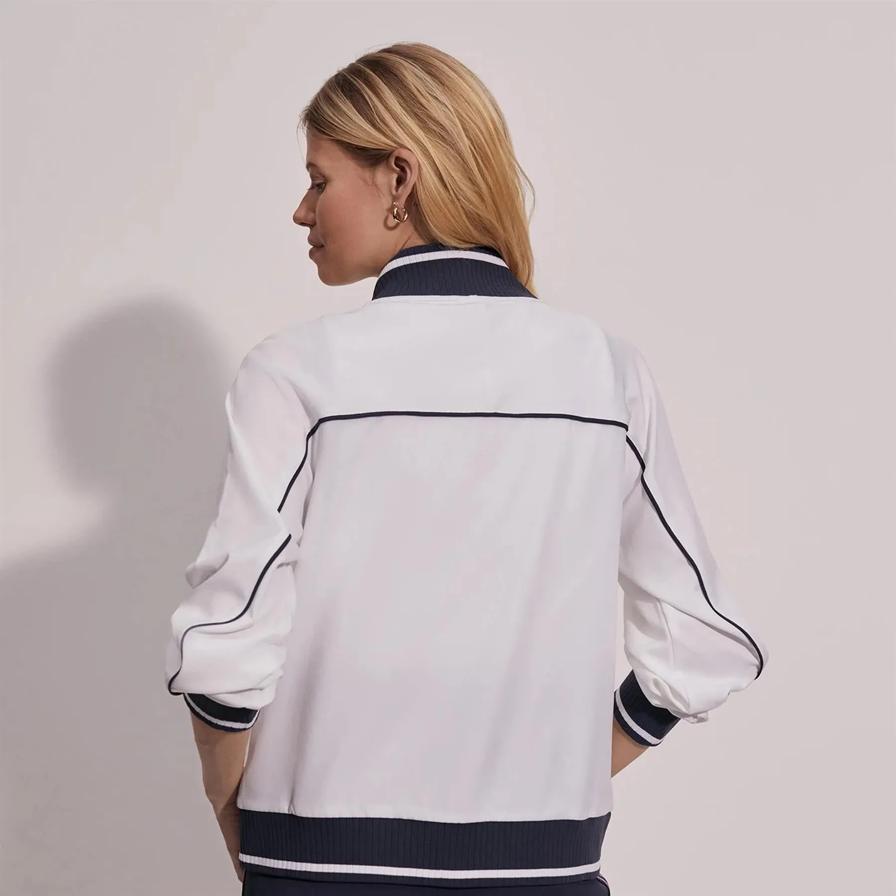 Felicity Woven Jacket White