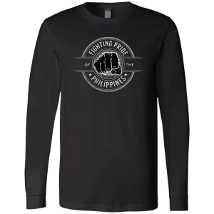 Fighting Pride Of The Philippines Unisex Jersey Long Sleeve T-Shirt